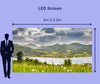 شاشة LED 4م × 2.5م = 186 بوصة