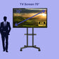 Smart LED TV Screen 75"