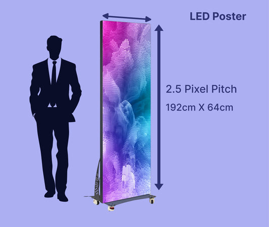 LED Poster Display 2.5mm Pixel Pitch