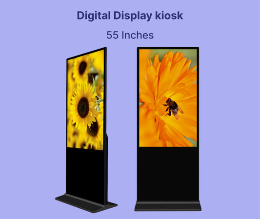 Floor Stand Digital Signage Kiosk 55"