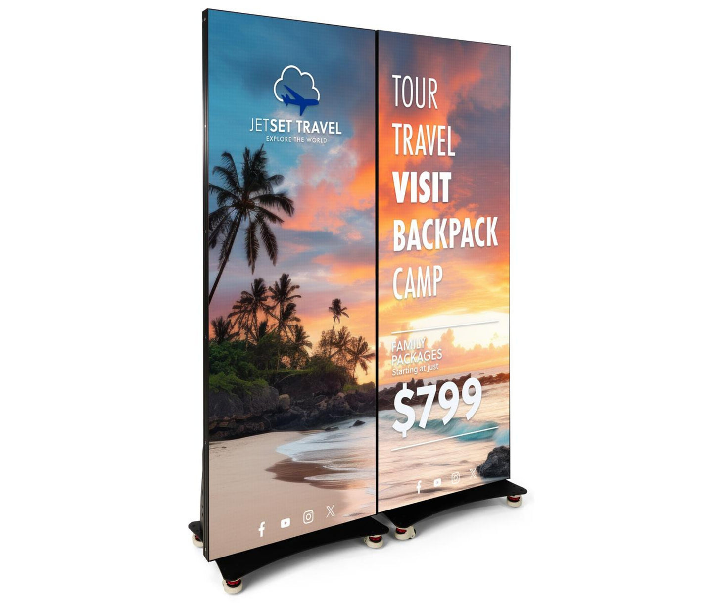 LED Wide Poster Display 2.5mm Pixel Pitch
